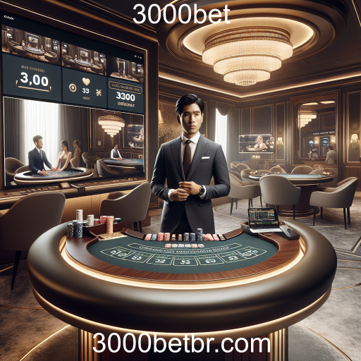 A Experiência Imersiva do Cassino ao Vivo no 3000bet